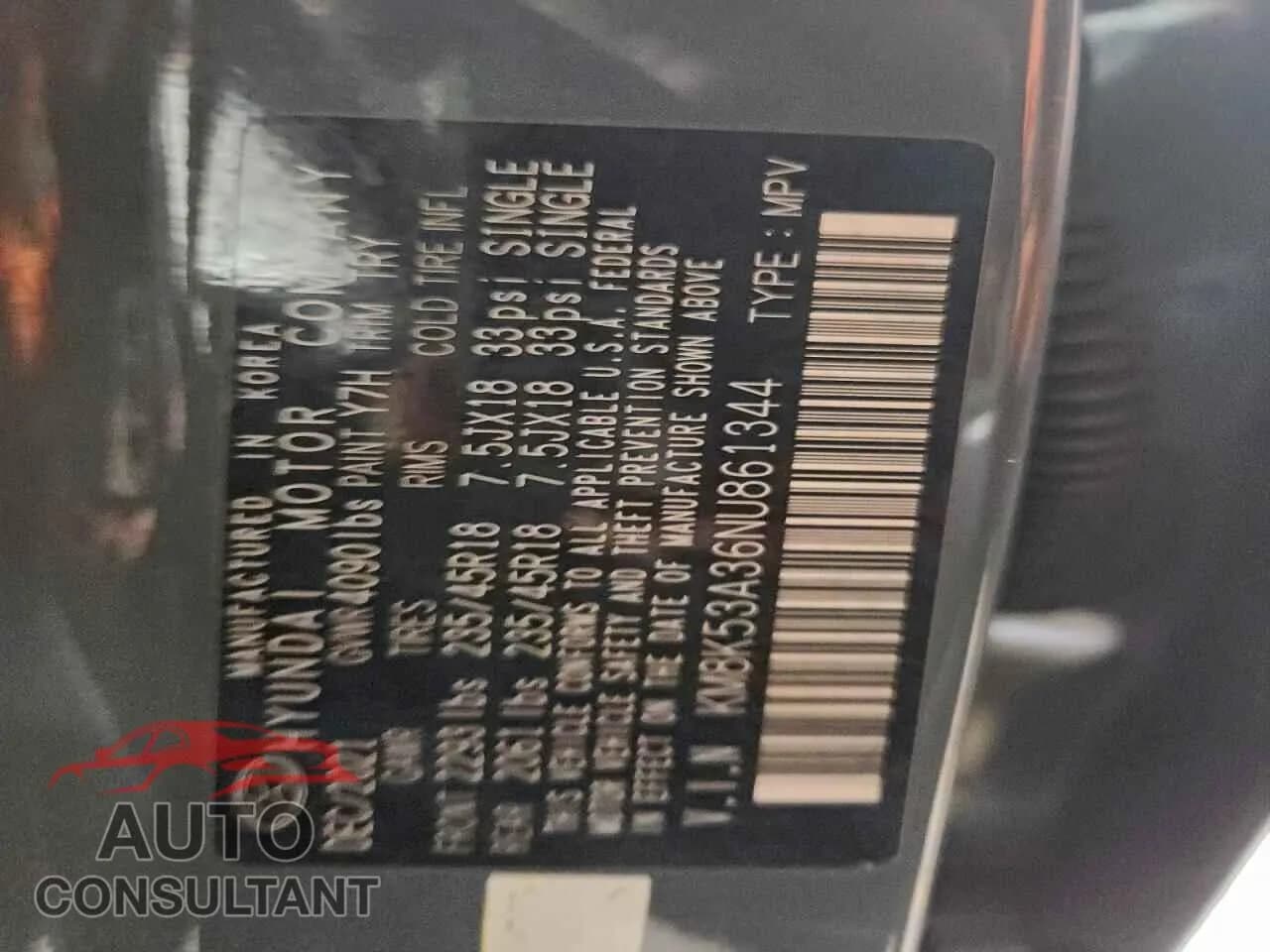 2022 HYUNDAI KONA Damaged VIN KM8K53A36NU861344 – photo 12 2022 HYUNDAI KONA Damaged VIN KM8K53A36NU861344 – photo 12