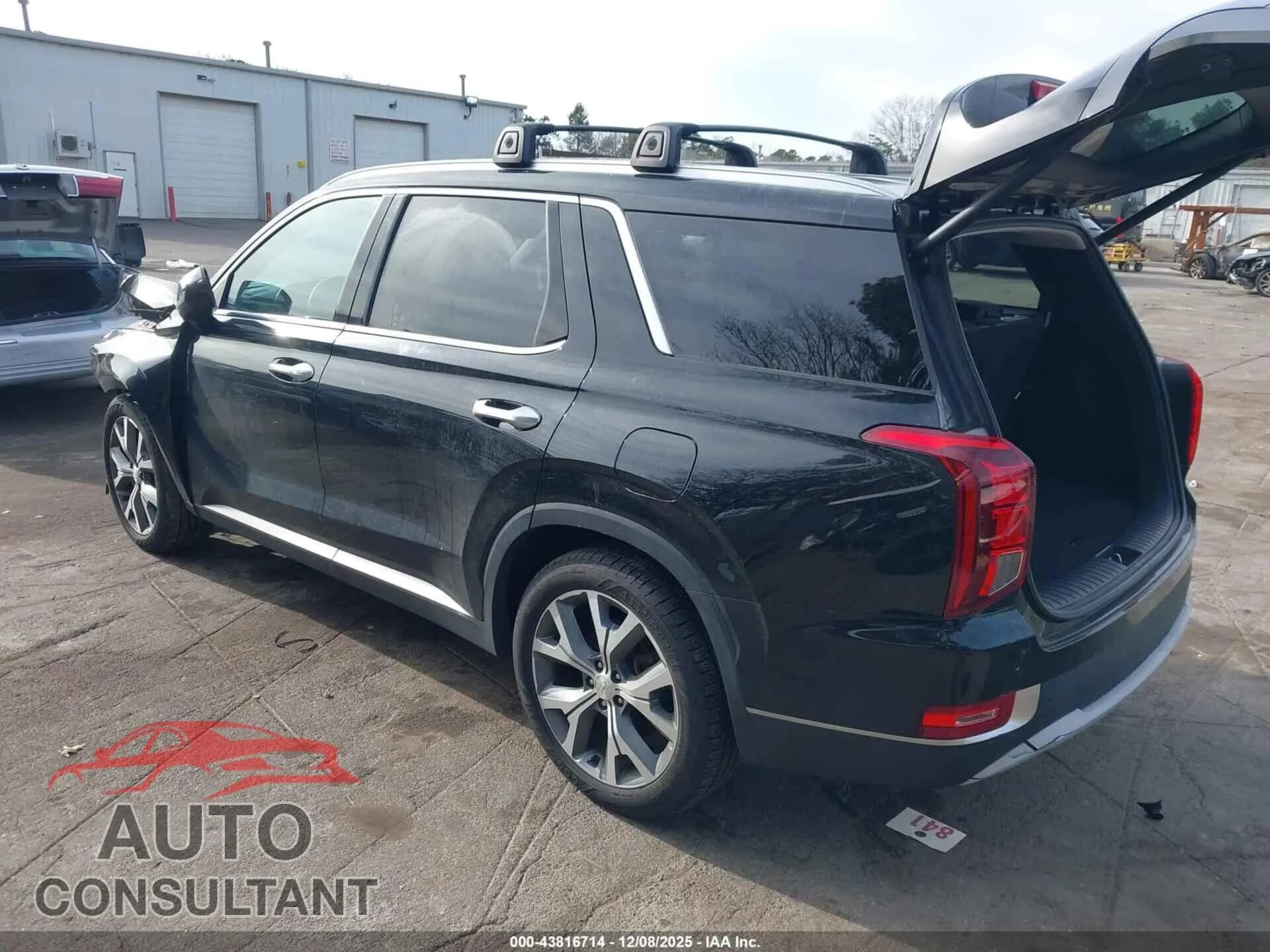 2020 HYUNDAI PALISADE Damaged VIN KM8R4DHE4LU122601 – side profile 2020 HYUNDAI PALISADE Damaged VIN KM8R4DHE4LU122601 – side profile