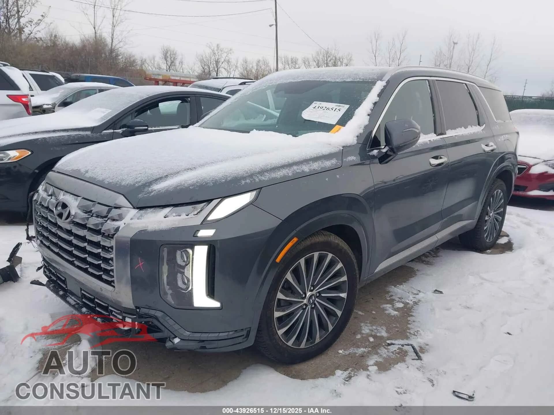 2023 HYUNDAI PALISADE Damaged VIN KM8R7DGE9PU636930 – rear exterior 2023 HYUNDAI PALISADE Damaged VIN KM8R7DGE9PU636930 – rear exterior