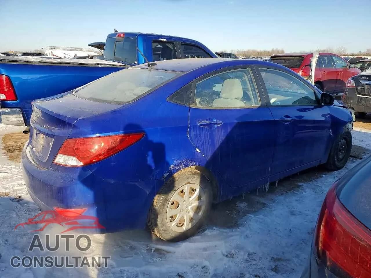 2014 HYUNDAI ACCENT Damaged VIN KMHCT4AE2EU727089 – side profile 2014 HYUNDAI ACCENT Damaged VIN KMHCT4AE2EU727089 – side profile