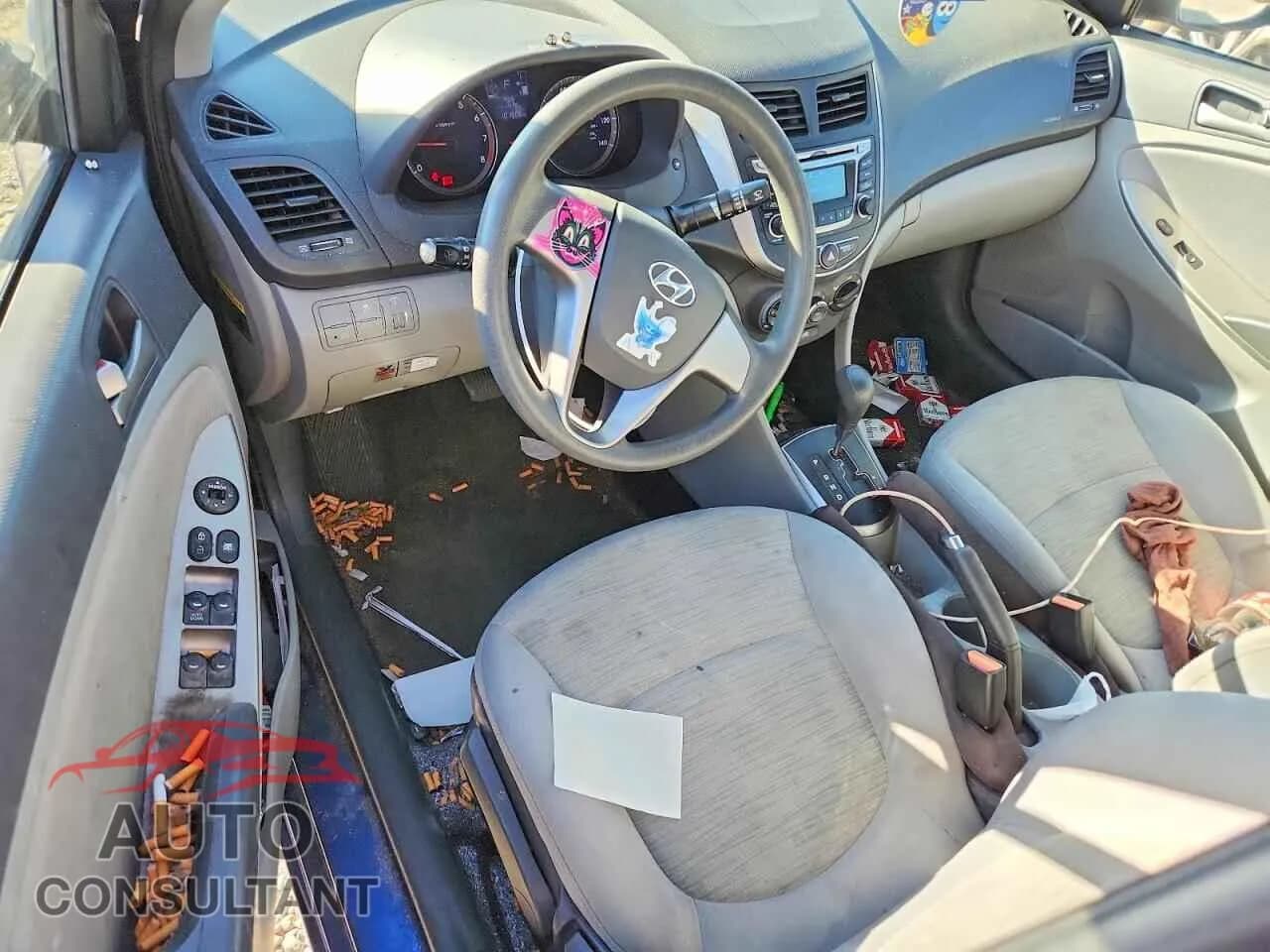 2017 HYUNDAI ACCENT Damaged VIN KMHCT4AE6HU245116 – undercarriage 2017 HYUNDAI ACCENT Damaged VIN KMHCT4AE6HU245116 – undercarriage