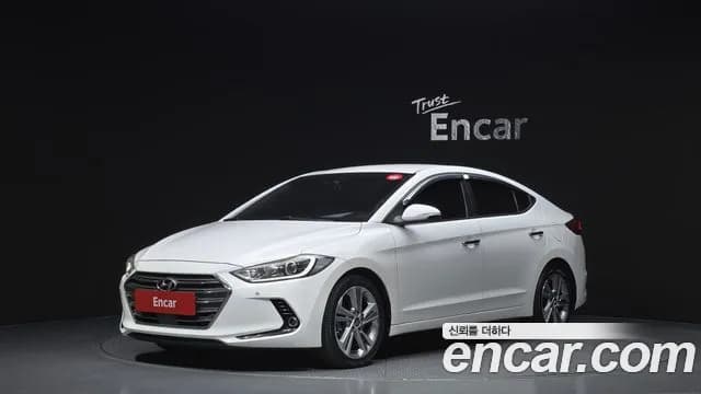 2018 Hyundai Avante AD 1.6 GDI Premium Sold VIN KMHD041DBJU458111 – front exterior 2018 Hyundai Avante AD 1.6 GDI Premium Sold VIN KMHD041DBJU458111 – front exterior