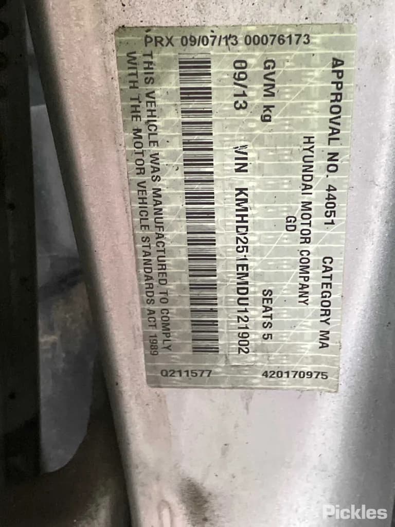 2013 Hyundai i30 Used VIN KMHD251EMDU121902 – photo 27 2013 Hyundai i30 Used VIN KMHD251EMDU121902 – photo 27