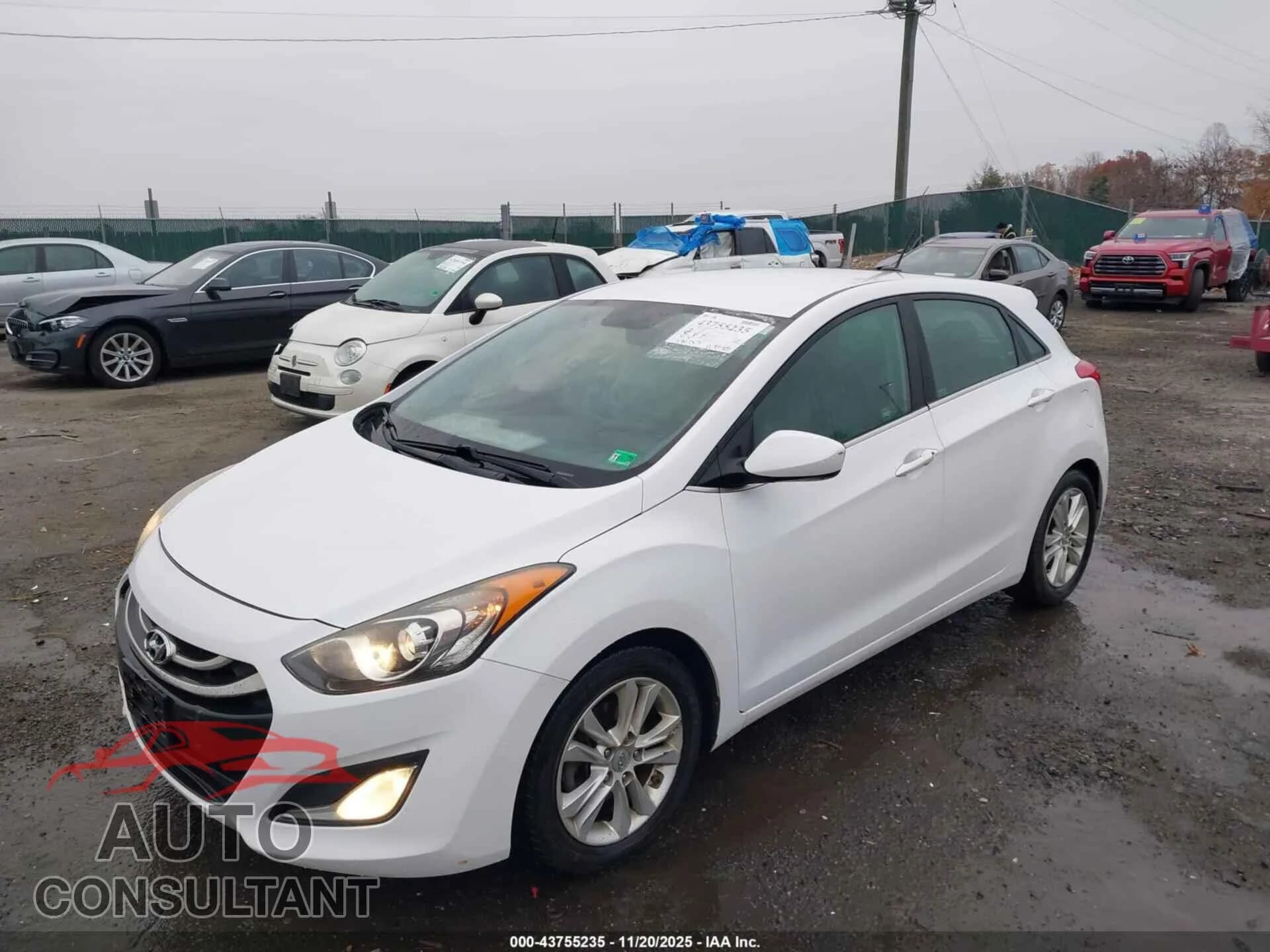 2014 HYUNDAI ELANTRA GT Damaged VIN KMHD35LH7EU169743 – rear exterior 2014 HYUNDAI ELANTRA GT Damaged VIN KMHD35LH7EU169743 – rear exterior