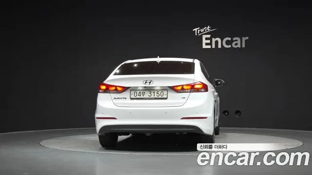 2018 Hyundai Avante AD 1.6 GDI Value Plus Sold VIN KMHD641DBJU434765 – trunk area 2018 Hyundai Avante AD 1.6 GDI Value Plus Sold VIN KMHD641DBJU434765 – trunk area