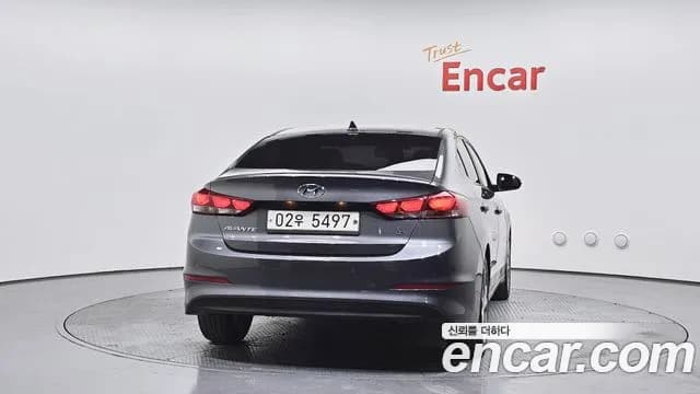 2018 Hyundai Avante AD 1.6 GDI Value Plus Sold VIN KMHD641DBJU607389 – rear exterior 2018 Hyundai Avante AD 1.6 GDI Value Plus Sold VIN KMHD641DBJU607389 – rear exterior