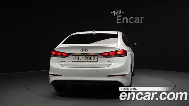2018 Hyundai Avante AD 1.6 GDI Value Plus Sold VIN KMHD641DBJU702018 – rear exterior 2018 Hyundai Avante AD 1.6 GDI Value Plus Sold VIN KMHD641DBJU702018 – rear exterior