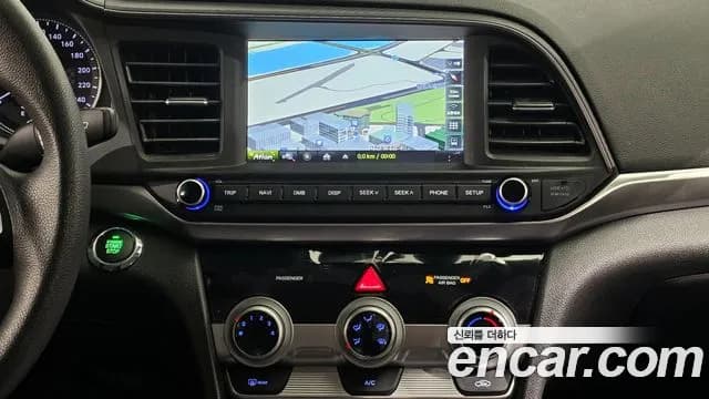 2019 Hyundai The New Avante AD 1.6 Sold VIN KMHD641EEKU778899 – dashboard 2019 Hyundai The New Avante AD 1.6 Sold VIN KMHD641EEKU778899 – dashboard