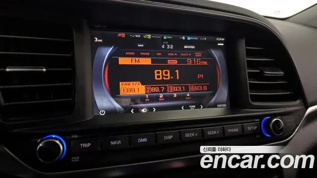 2019 Hyundai The New Avante AD 1.6 Sold VIN KMHD641EEKU890793 – dashboard 2019 Hyundai The New Avante AD 1.6 Sold VIN KMHD641EEKU890793 – dashboard