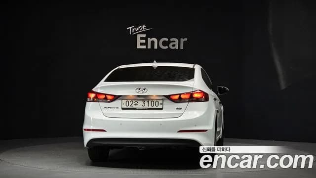 2017 Hyundai Avante AD 1.6 GDI Modern Sold VIN KMHD841DBHU381906 – rear exterior 2017 Hyundai Avante AD 1.6 GDI Modern Sold VIN KMHD841DBHU381906 – rear exterior
