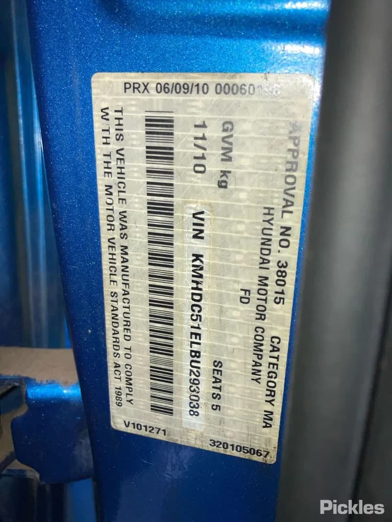 2010 Hyundai i30 Used VIN KMHDC51ELBU293038 – photo 25 2010 Hyundai i30 Used VIN KMHDC51ELBU293038 – photo 25