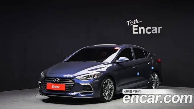 2017 Hyundai Avante AD 1.6 Turbo Sport Sold VIN KMHDR41BGHU337800 – front exterior 2017 Hyundai Avante AD 1.6 Turbo Sport Sold VIN KMHDR41BGHU337800 – front exterior