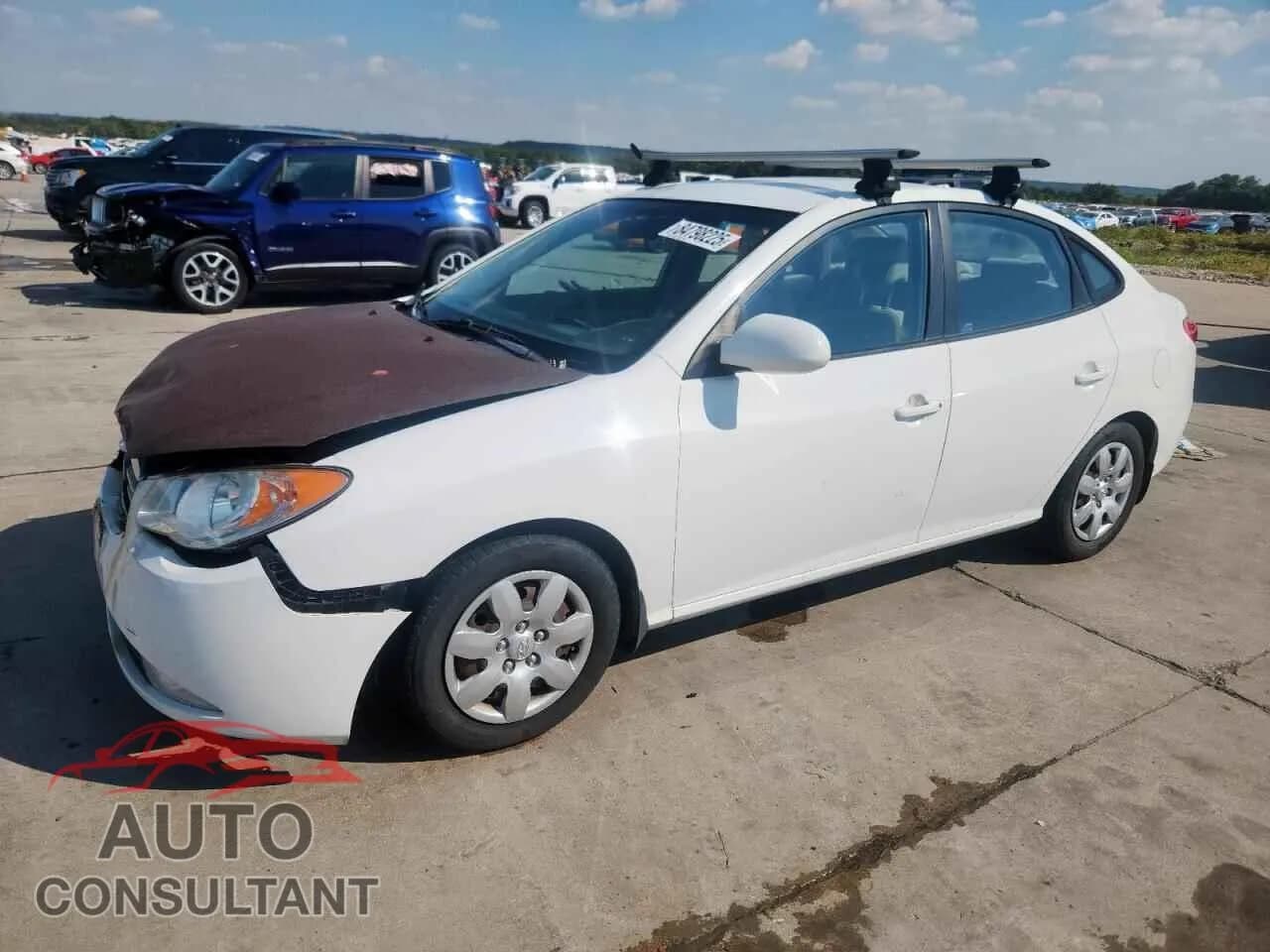 2008 HYUNDAI ELANTRA Damaged VIN KMHDU46DX8U298886 – front exterior 2008 HYUNDAI ELANTRA Damaged VIN KMHDU46DX8U298886 – front exterior