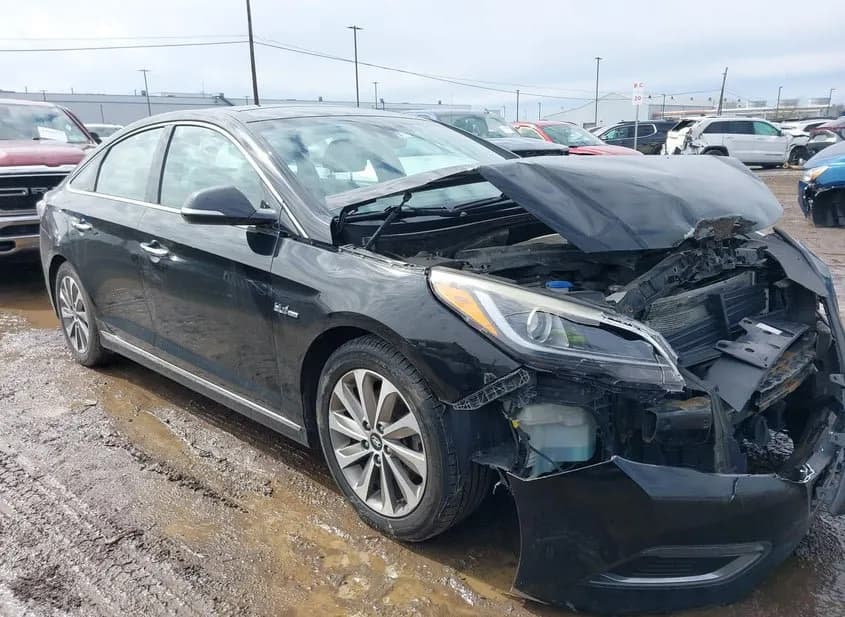 2016 HYUNDAI Sonata Used VIN KMHE34L12GA026365 – side profile 2016 HYUNDAI Sonata Used VIN KMHE34L12GA026365 – side profile