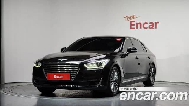 2018 Genesis EQ900 3.8 GDI Sold VIN KMHG141DBJU048464 – front exterior 2018 Genesis EQ900 3.8 GDI Sold VIN KMHG141DBJU048464 – front exterior
