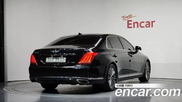 2018 Genesis EQ900 3.8 GDI Sold VIN KMHG141DBJU048464 – engine bay 2018 Genesis EQ900 3.8 GDI Sold VIN KMHG141DBJU048464 – engine bay