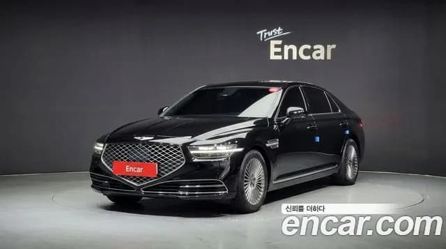 2020 Genesis G90 3.8 Sold VIN KMHG141DBLU080092 – front exterior 2020 Genesis G90 3.8 Sold VIN KMHG141DBLU080092 – front exterior