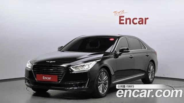 2018 Genesis EQ900 3.8 GDI AWD Sold VIN KMHG141DDJU051560 – rear exterior 2018 Genesis EQ900 3.8 GDI AWD Sold VIN KMHG141DDJU051560 – rear exterior