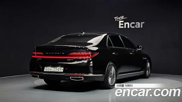 2019 Genesis G90 3.8 AWD Sold VIN KMHG141DDKU064911 – side profile 2019 Genesis G90 3.8 AWD Sold VIN KMHG141DDKU064911 – side profile