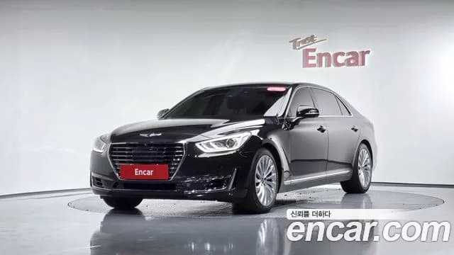 2018 Genesis EQ900 3.8 GDI AWD Sold VIN KMHG241DDJU044253 – rear exterior 2018 Genesis EQ900 3.8 GDI AWD Sold VIN KMHG241DDJU044253 – rear exterior