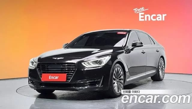 2018 Genesis EQ900 3.8 GDI AWD Sold VIN KMHG241DDJU046173 – side profile 2018 Genesis EQ900 3.8 GDI AWD Sold VIN KMHG241DDJU046173 – side profile