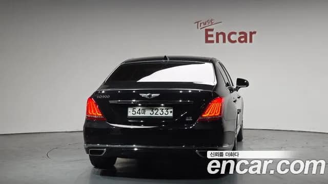 2018 Genesis EQ900 3.8 GDI AWD Sold VIN KMHG241DDJU046658 – side profile 2018 Genesis EQ900 3.8 GDI AWD Sold VIN KMHG241DDJU046658 – side profile
