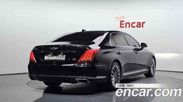 2018 Genesis EQ900 3.8 GDI AWD Sold VIN KMHG241DDJU048456 – trunk area 2018 Genesis EQ900 3.8 GDI AWD Sold VIN KMHG241DDJU048456 – trunk area