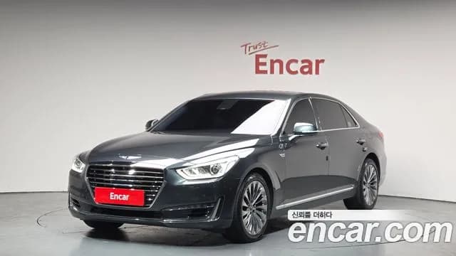 2018 Genesis EQ900 3.8 GDI AWD Sold VIN KMHG241DDJU049913 – rear exterior 2018 Genesis EQ900 3.8 GDI AWD Sold VIN KMHG241DDJU049913 – rear exterior