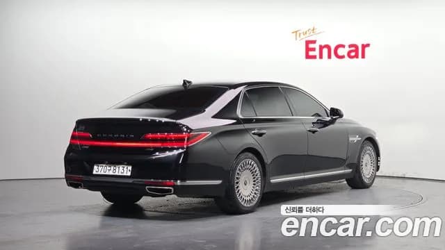 2021 Genesis G90 3.8 AWD Sold VIN KMHG241DDMU095100 – side profile 2021 Genesis G90 3.8 AWD Sold VIN KMHG241DDMU095100 – side profile