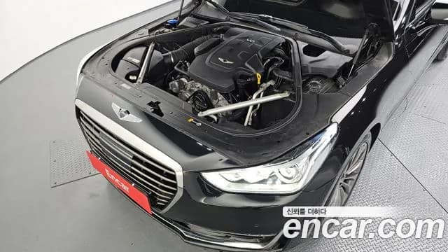 2018 Genesis EQ900 3.8 GDI AWD Sold VIN KMHG341DDJU050178 – side profile 2018 Genesis EQ900 3.8 GDI AWD Sold VIN KMHG341DDJU050178 – side profile