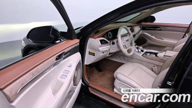 2019 Genesis G90 5.0 AWD Sold VIN KMHG541HDKU077336 – interior seats 2019 Genesis G90 5.0 AWD Sold VIN KMHG541HDKU077336 – interior seats