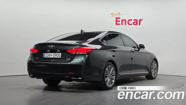 2019 Genesis G80 2.2D AWD Sold VIN KMHGL412DKU336167 – rear exterior 2019 Genesis G80 2.2D AWD Sold VIN KMHGL412DKU336167 – rear exterior