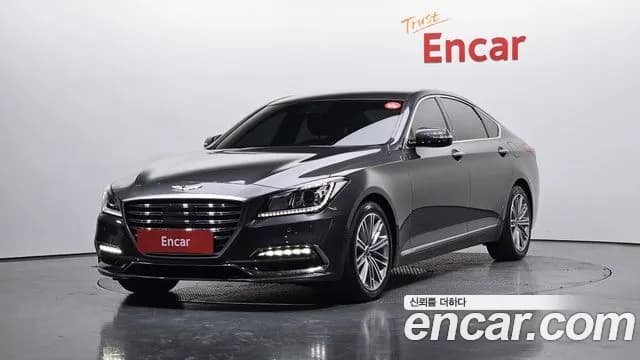 2018 Genesis G80 3.3 GDI Sold VIN KMHGL41DBJU265706 – side profile 2018 Genesis G80 3.3 GDI Sold VIN KMHGL41DBJU265706 – side profile