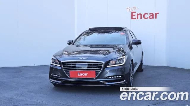 2018 Genesis G80 3.3 GDI Sold VIN KMHGL41DBJU283461 – side profile 2018 Genesis G80 3.3 GDI Sold VIN KMHGL41DBJU283461 – side profile