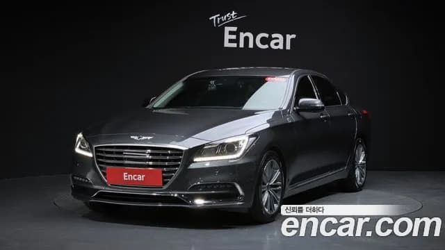 2019 Genesis G80 3.3 GDI Sold VIN KMHGL41DBKU300655 – front exterior 2019 Genesis G80 3.3 GDI Sold VIN KMHGL41DBKU300655 – front exterior