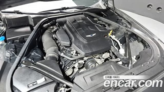 2020 Genesis G80 3.3 GDI Sold VIN KMHGL41DBLU341940 – engine bay 2020 Genesis G80 3.3 GDI Sold VIN KMHGL41DBLU341940 – engine bay