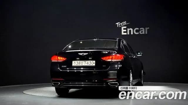 2020 Genesis G80 3.3 GDI Sold VIN KMHGL41DBLU343647 – rear exterior 2020 Genesis G80 3.3 GDI Sold VIN KMHGL41DBLU343647 – rear exterior