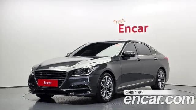 2017 Genesis G80 3.3 GDI AWD Sold VIN KMHGL41DDHU224726 – side profile 2017 Genesis G80 3.3 GDI AWD Sold VIN KMHGL41DDHU224726 – side profile