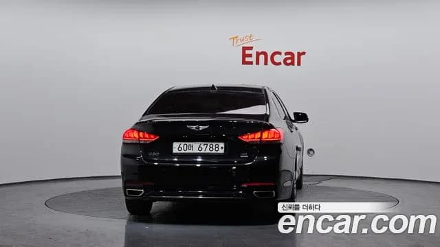 2018 Genesis G80 3.3 GDI AWD Sold VIN KMHGL41DDJU292826 – front exterior 2018 Genesis G80 3.3 GDI AWD Sold VIN KMHGL41DDJU292826 – front exterior