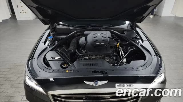 2019 Genesis G80 3.3 GDI AWD Sold VIN KMHGL41DDKU319348 – rear exterior 2019 Genesis G80 3.3 GDI AWD Sold VIN KMHGL41DDKU319348 – rear exterior