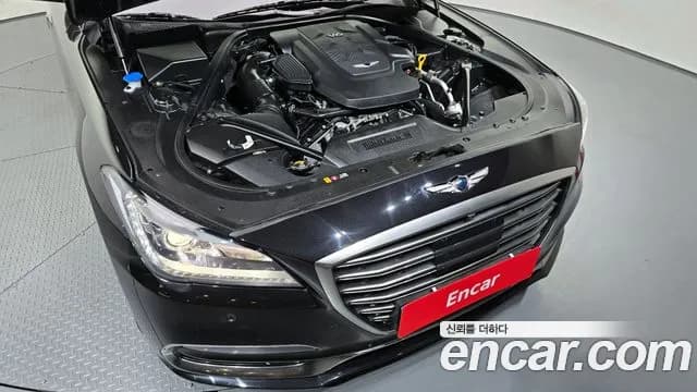 2017 Genesis G80 3.3 GDI Sold VIN KMHGM41DBHU236126 – engine bay 2017 Genesis G80 3.3 GDI Sold VIN KMHGM41DBHU236126 – engine bay