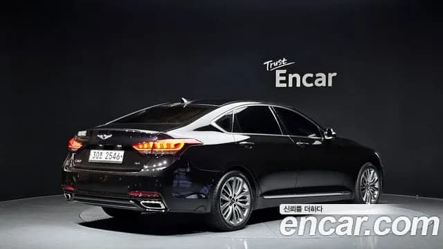 2018 Genesis G80 3.3 GDI Sold VIN KMHGM41DBJU268580 – trunk area 2018 Genesis G80 3.3 GDI Sold VIN KMHGM41DBJU268580 – trunk area