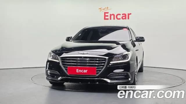 2017 Genesis G80 3.3 GDI AWD Sold VIN KMHGM41DDHU206123 – front exterior 2017 Genesis G80 3.3 GDI AWD Sold VIN KMHGM41DDHU206123 – front exterior