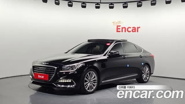 2017 Genesis G80 3.3 GDI AWD Sold VIN KMHGM41DDHU224605 – rear exterior 2017 Genesis G80 3.3 GDI AWD Sold VIN KMHGM41DDHU224605 – rear exterior