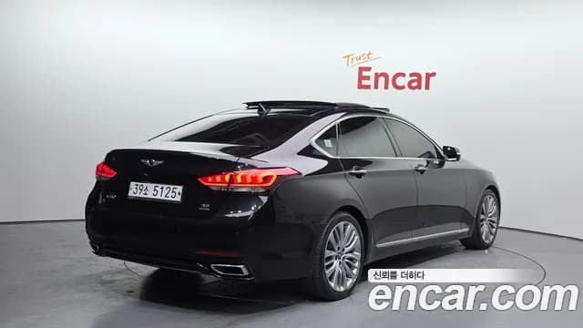 2018 Genesis G80 3.3 GDI AWD Sold VIN KMHGM41DDJU243794 – trunk area 2018 Genesis G80 3.3 GDI AWD Sold VIN KMHGM41DDJU243794 – trunk area
