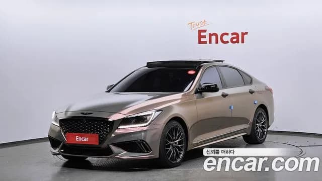 2017 Genesis G80 3.3 T-GDI Sold VIN KMHGN41BBHU223036 – trunk area 2017 Genesis G80 3.3 T-GDI Sold VIN KMHGN41BBHU223036 – trunk area