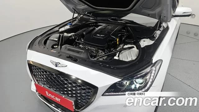 2018 Genesis G80 3.3 GDI Sold VIN KMHGN41DBJU284224 – side profile 2018 Genesis G80 3.3 GDI Sold VIN KMHGN41DBJU284224 – side profile