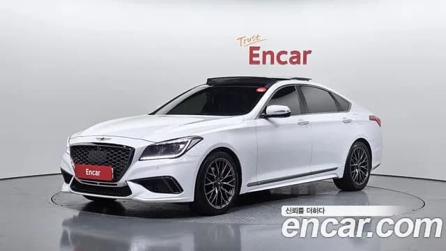 2018 Genesis G80 3.3 GDI Sold VIN KMHGN41DBJU284224 – trunk area 2018 Genesis G80 3.3 GDI Sold VIN KMHGN41DBJU284224 – trunk area