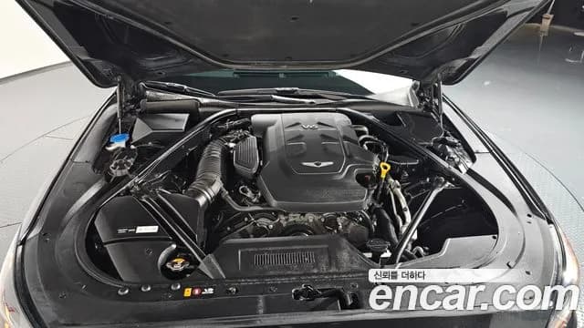 2018 Genesis G80 3.3 GDI Sold VIN KMHGN41DBJU295709 – engine bay 2018 Genesis G80 3.3 GDI Sold VIN KMHGN41DBJU295709 – engine bay