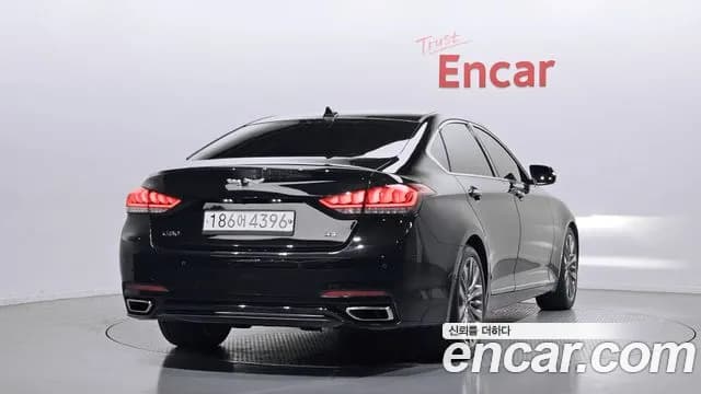 2019 Genesis G80 3.3 GDI Sold VIN KMHGN41DBKU322526 – front exterior 2019 Genesis G80 3.3 GDI Sold VIN KMHGN41DBKU322526 – front exterior